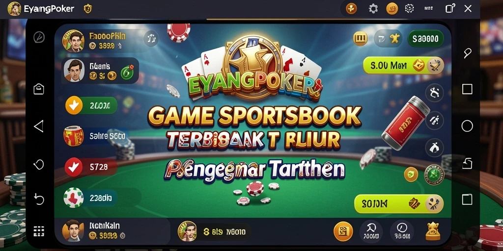 Tampilan gameplay menarik dari EYANGPOKER dalam taruhan olahraga.