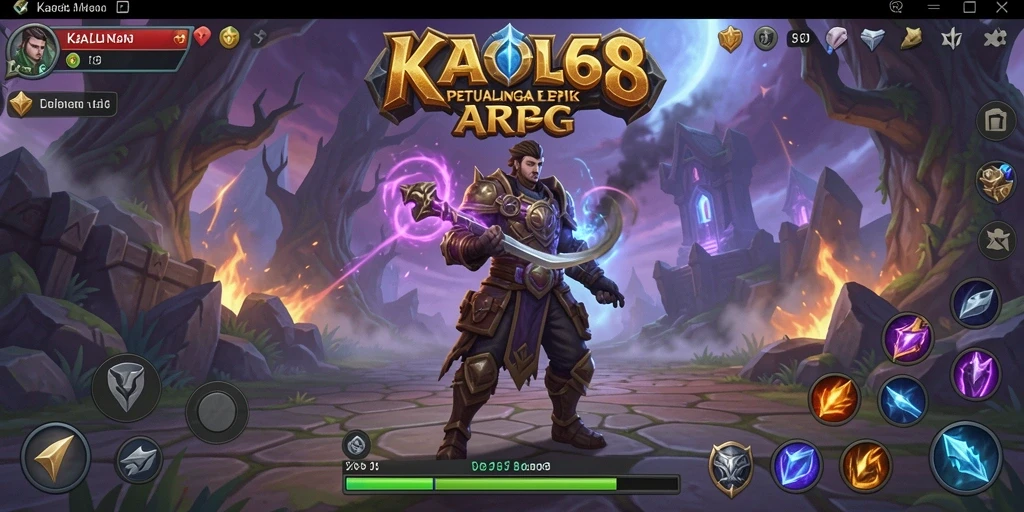Screenshot KAOL68 menunjukkan gameplay seru dalam dunia ARPG.