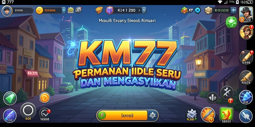 Tampilan gameplay <strong>KM777</strong> yang menarik dan interaktif.