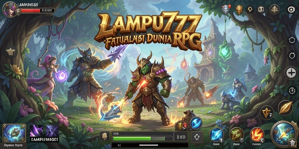 Screenshot LAMPU777 menampilkan petualangan seru dan pertarungan mendebarkan.
