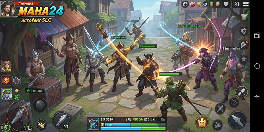 Gameplay menarik dalam <strong>MAHA24</strong> yang menampilkan momen pertempuran epik.