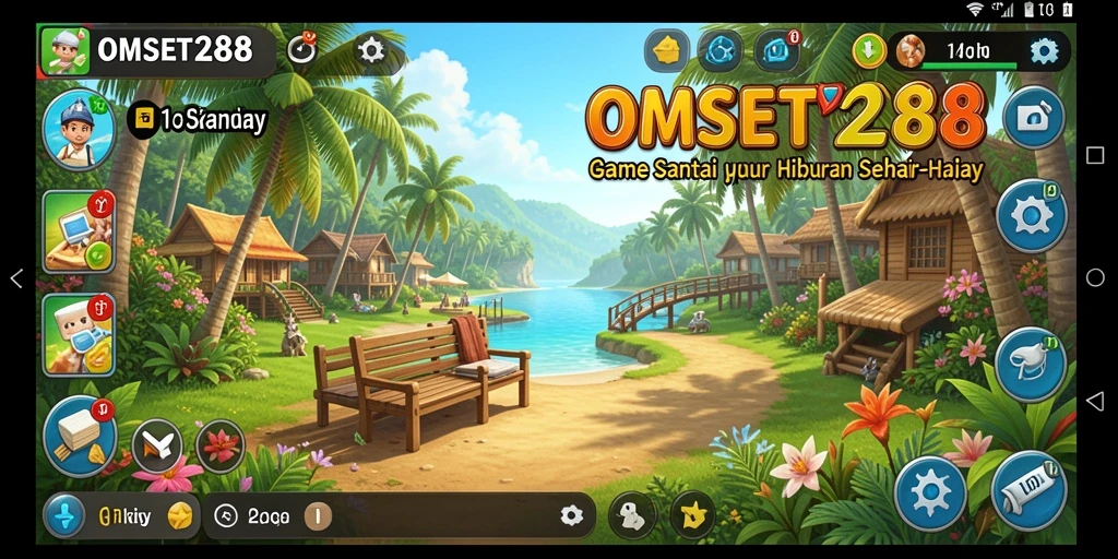 Gameplay seru dengan desain yang menarik di OMSET288.