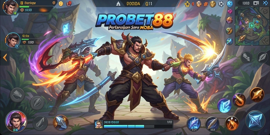 Tampilan gameplay seru dan strategis dari PROBET88.
