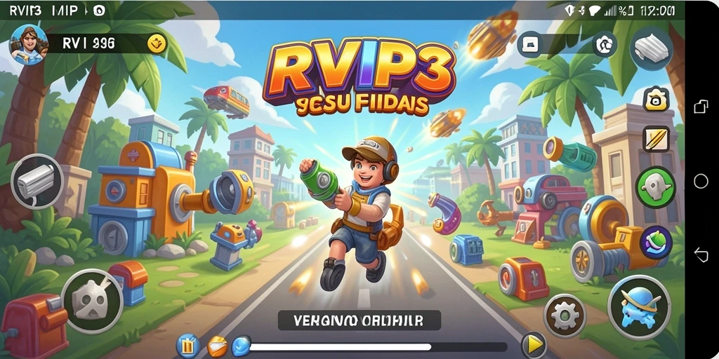 Tampilan menarik dari gameplay <strong>RVIP3</strong> yang penuh aksi.