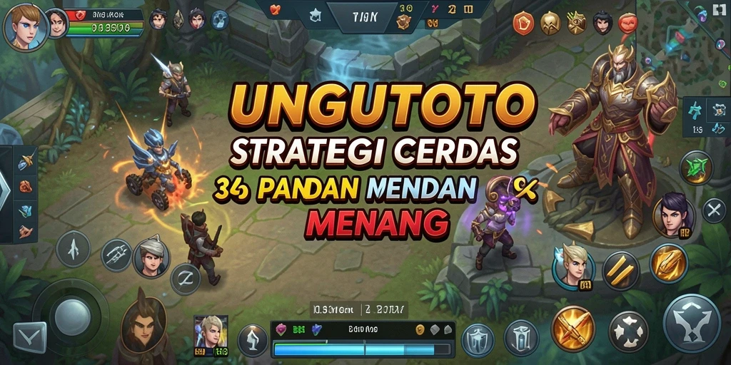 Tampilan gameplay UNGUTOTO yang menegangkan dan penuh strategi.